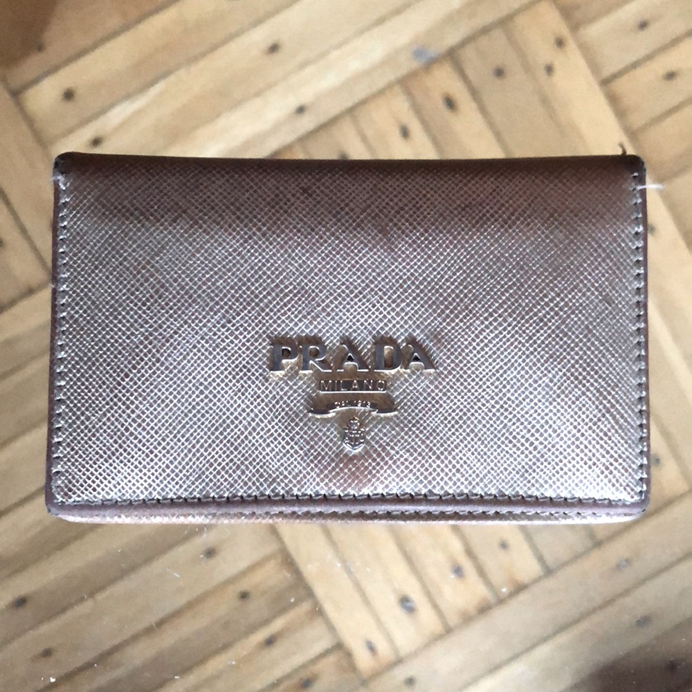 Prada card wallet